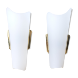 60s conical wall sconces