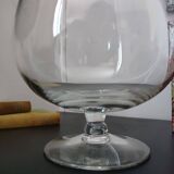 Vintage vase in the shape of a cognac glass