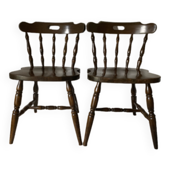 Western chairs bistrot vintage yugoslavia