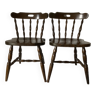 Chaises western bistrot vintage yougoslavia