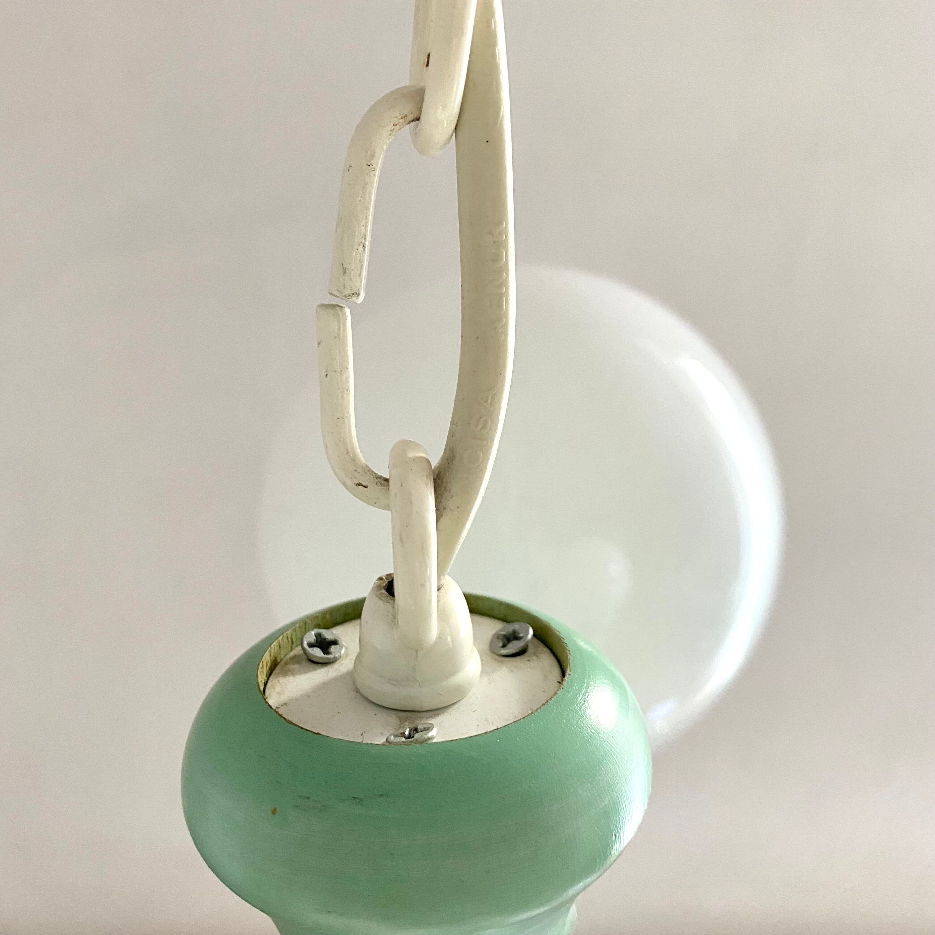 Lustre vintage globes années 80