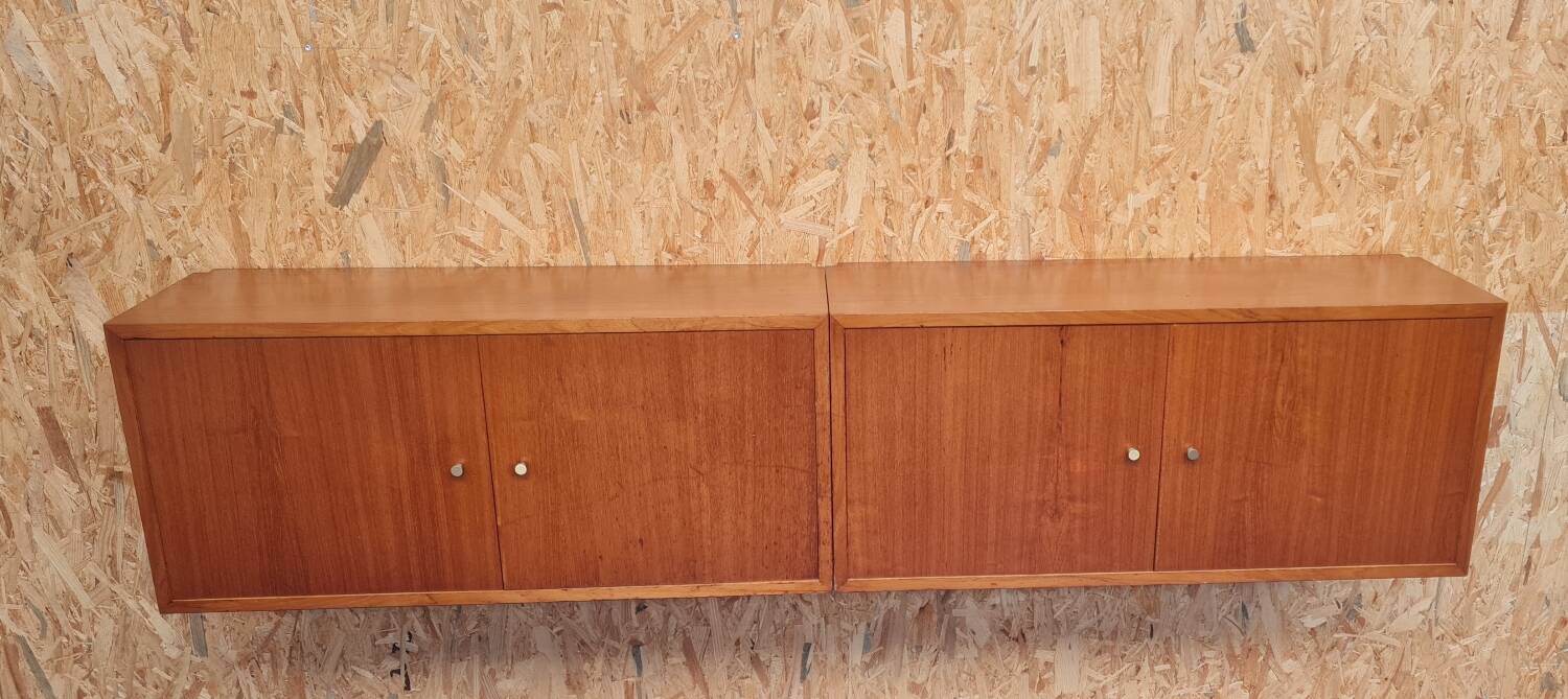 Scandinavian wall sideboard 1960