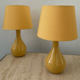 Pair of vintage ceramic lamps