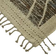 Tapis en laine bleu contemporain turc fait à la main de 280 cm x 363 cm