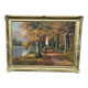 Autumn landscape. Oil on canvas.