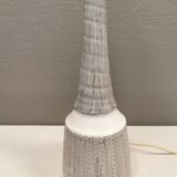 Large floor/table lamp in ceramic, from Danish Dissing ceramic