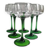 Set of 6 Alsace wine glasses