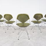 Eames chrome wire bikini chairs for Herman Miller, 1960s