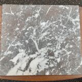 Art Deco oak and marble bedside tables 1930