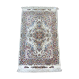 Carpet knotted Persian hand high range wool & silk 163x105cm