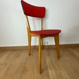 Red vintage chair