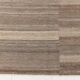 Striped Pattern Brown Vintage Kilim Rug, 225x309Cm