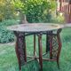 Indochinese coffee table - diameter: 74 cm - Very good condition