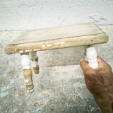 Small wooden stool / footrest