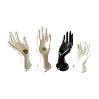 Hand ring binders