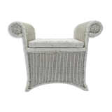 Rattan chest bench