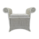 Banc coffre en rotin