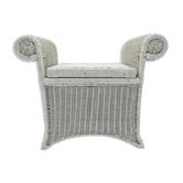 Banc coffre en rotin