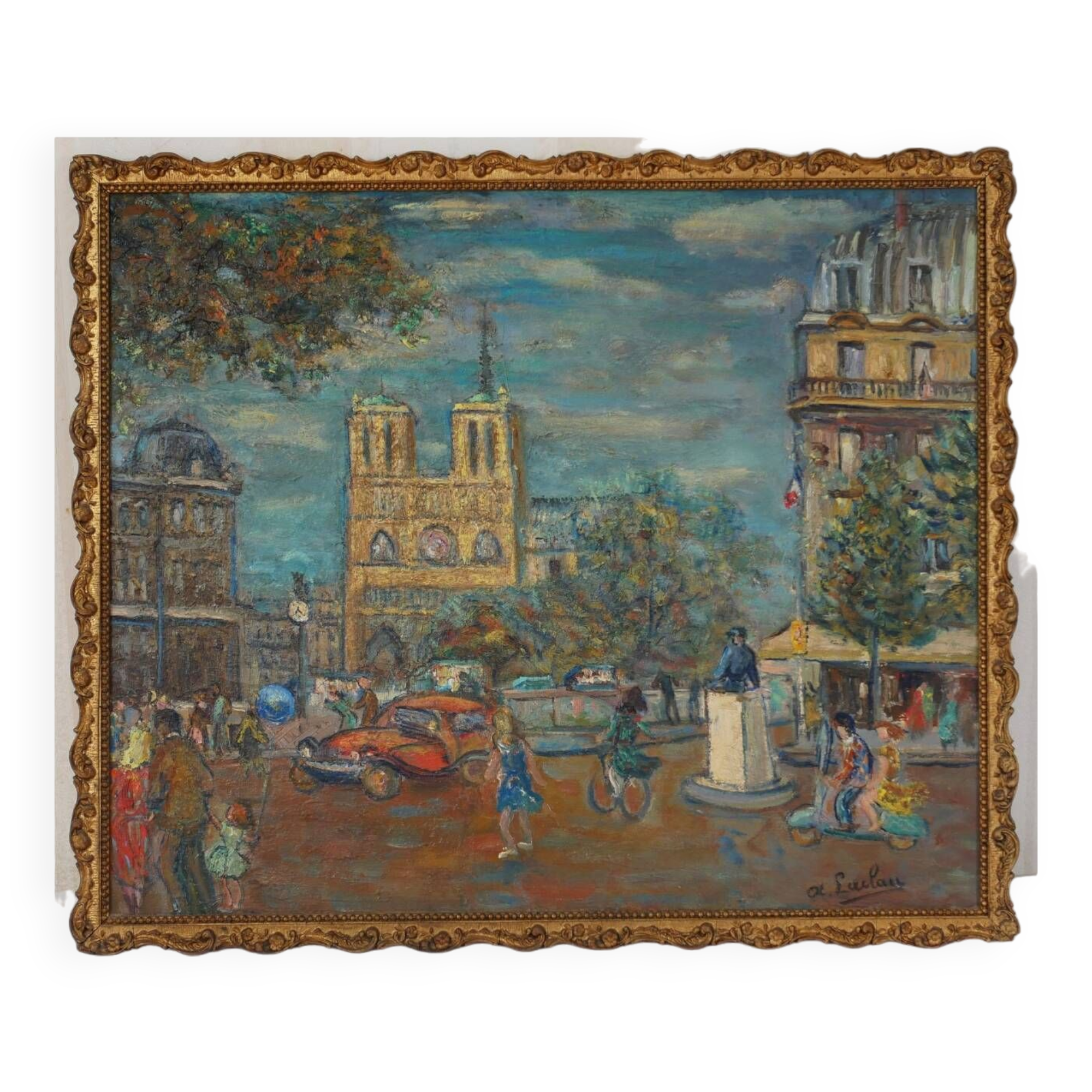 “Place Saint Michel” by Armando Laclau