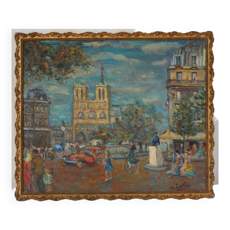 “Place Saint Michel” by Armando Laclau