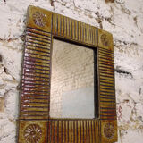 Robert Chiazzo ceramic mirror 28x24cm
