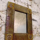 Miroir en céramique de Robert Chiazzo - 28x24cm