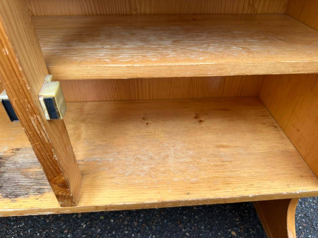 Vintage Scandinavian shelf from the 1980s.
