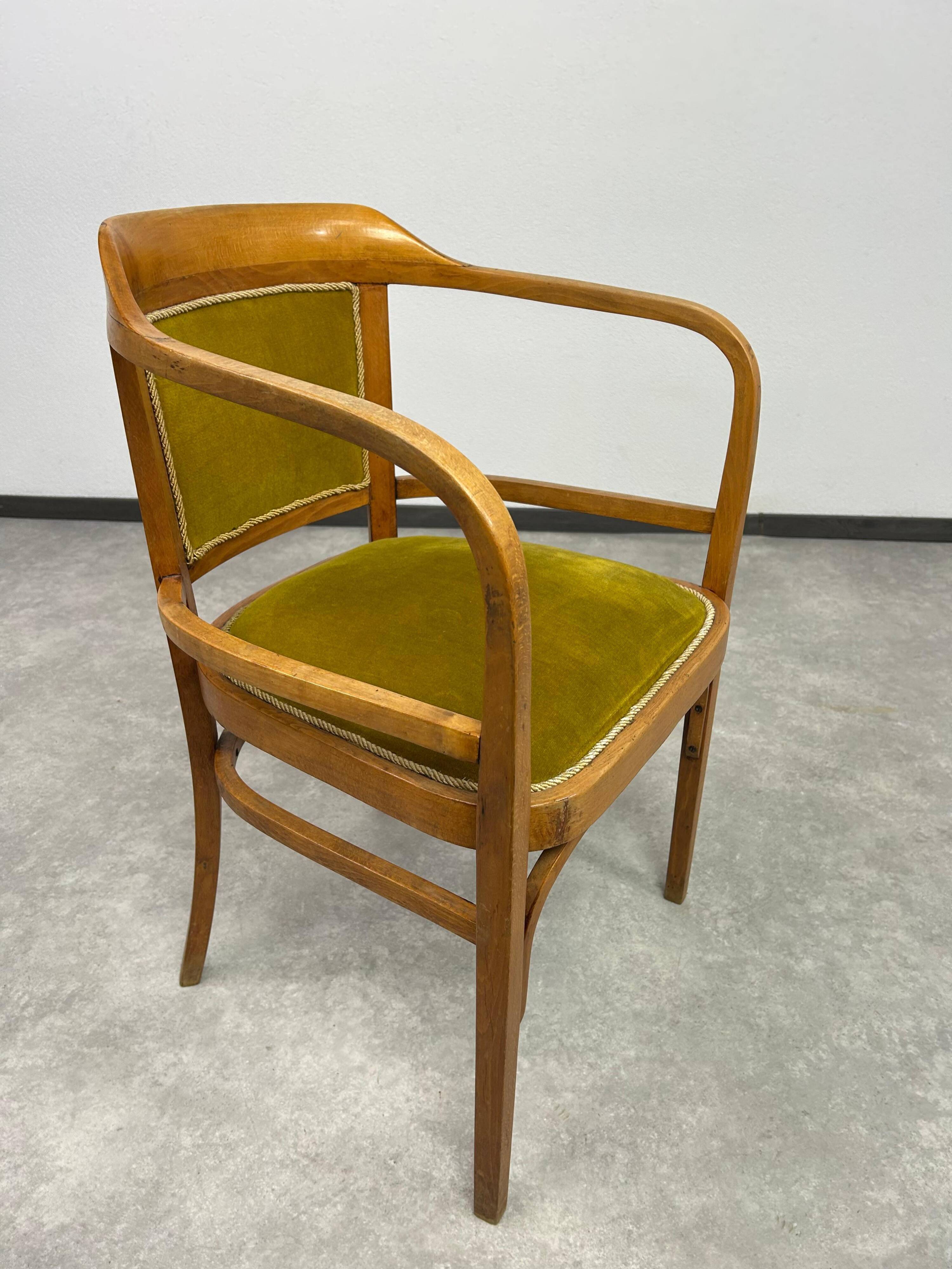 Groupe de sièges Art déco par Otto Wagner