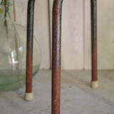 Wooden and patinated metal workshop