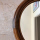 Miroir rotin vintage