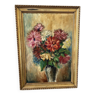 Bouquet of flowers signed from 1963