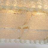 Murano glass ceiling light by Doria, Germany, 1960s.