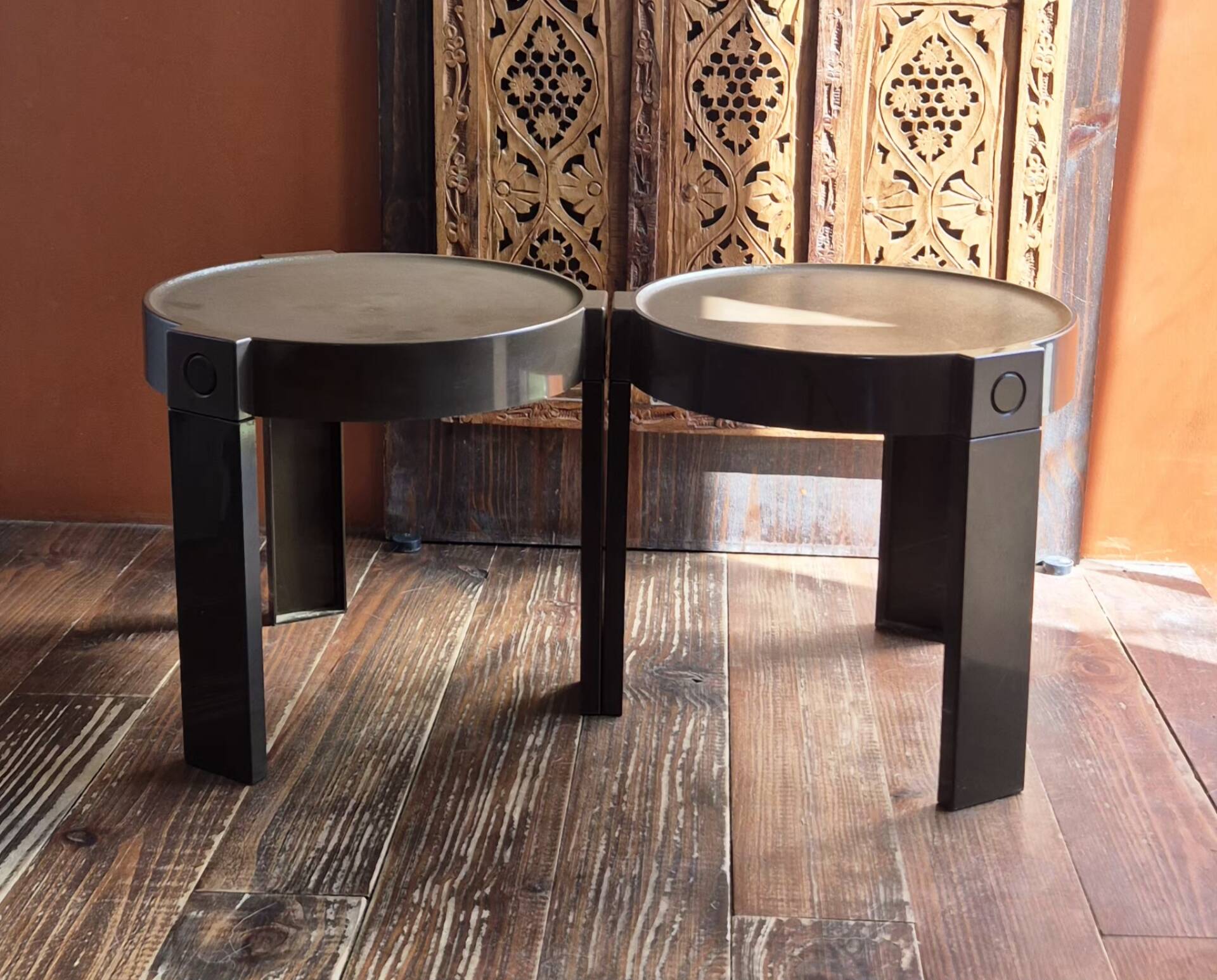 2 nesting tables Space Age – Marc Held for Prisunic Flair
