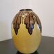 Vase vintage forme d'œuf style Art Déco