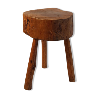Antique tripod shepherd's stool