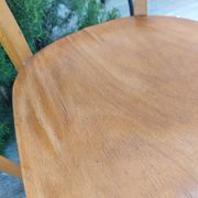 4 chaises bistrot, teinte claire