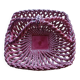 Woven ceramic basket