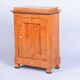 Small Antique Biedermeier Cabinet in Ash and Spruce, 1830s