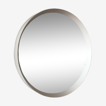 Miroir scandinave blanc rond - 60cm