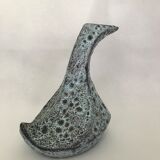 Zoomorphic duck or goose vase signed "Bruno Sarlat"