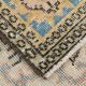 6x9 Shades Of Orange & Blue Vintage Rug, 186x289Cm