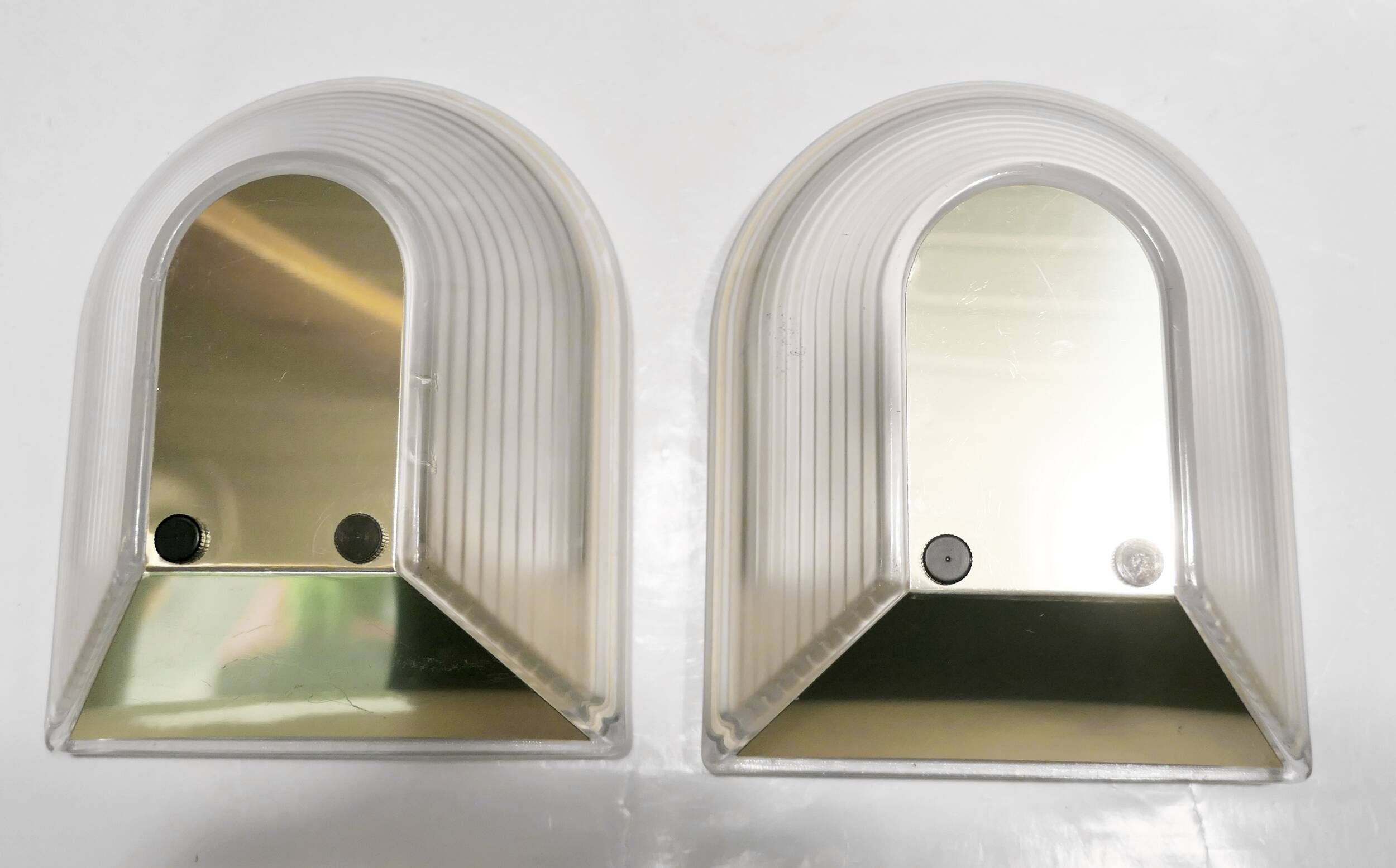 Prisma style art deco wall lights 1986/90 Italy