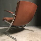 Pair of fabricius 'lobby' lounge chairs for arnold exclusive. 1970