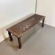 Hand-carved Congolese coffee table, 1989