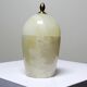Small vintage box in beige marble/alabaster and brass