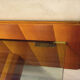 Suspended console in wood by La Permanente Mobili Cantù, 1950s
