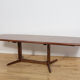 Table à manger extensible en palissandre de style mid-century moderne, Danemark, années 1960.