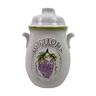 White rumptopf grape pot