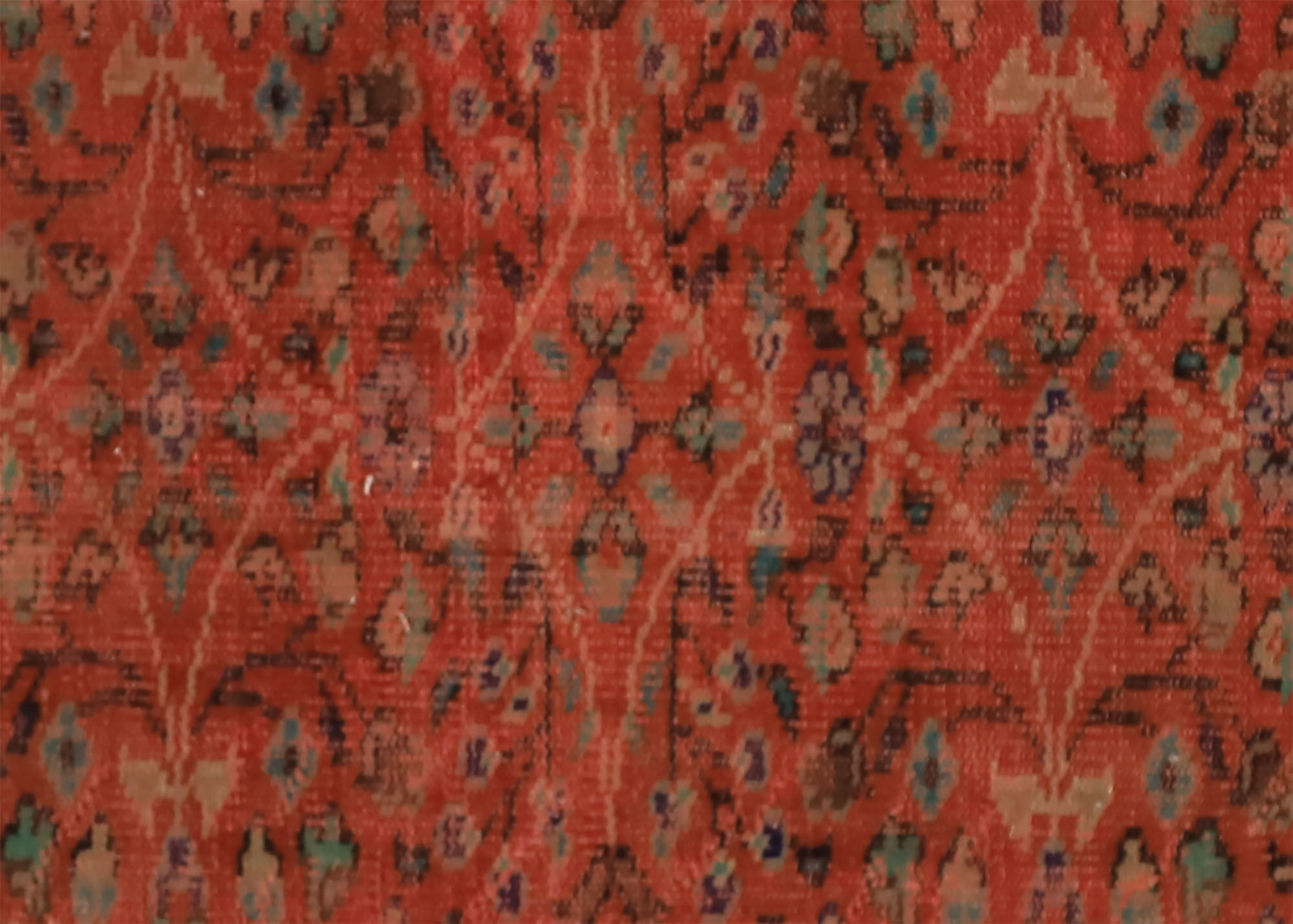 Anatolian handmade vintage rug 285 cm x 198 cm
