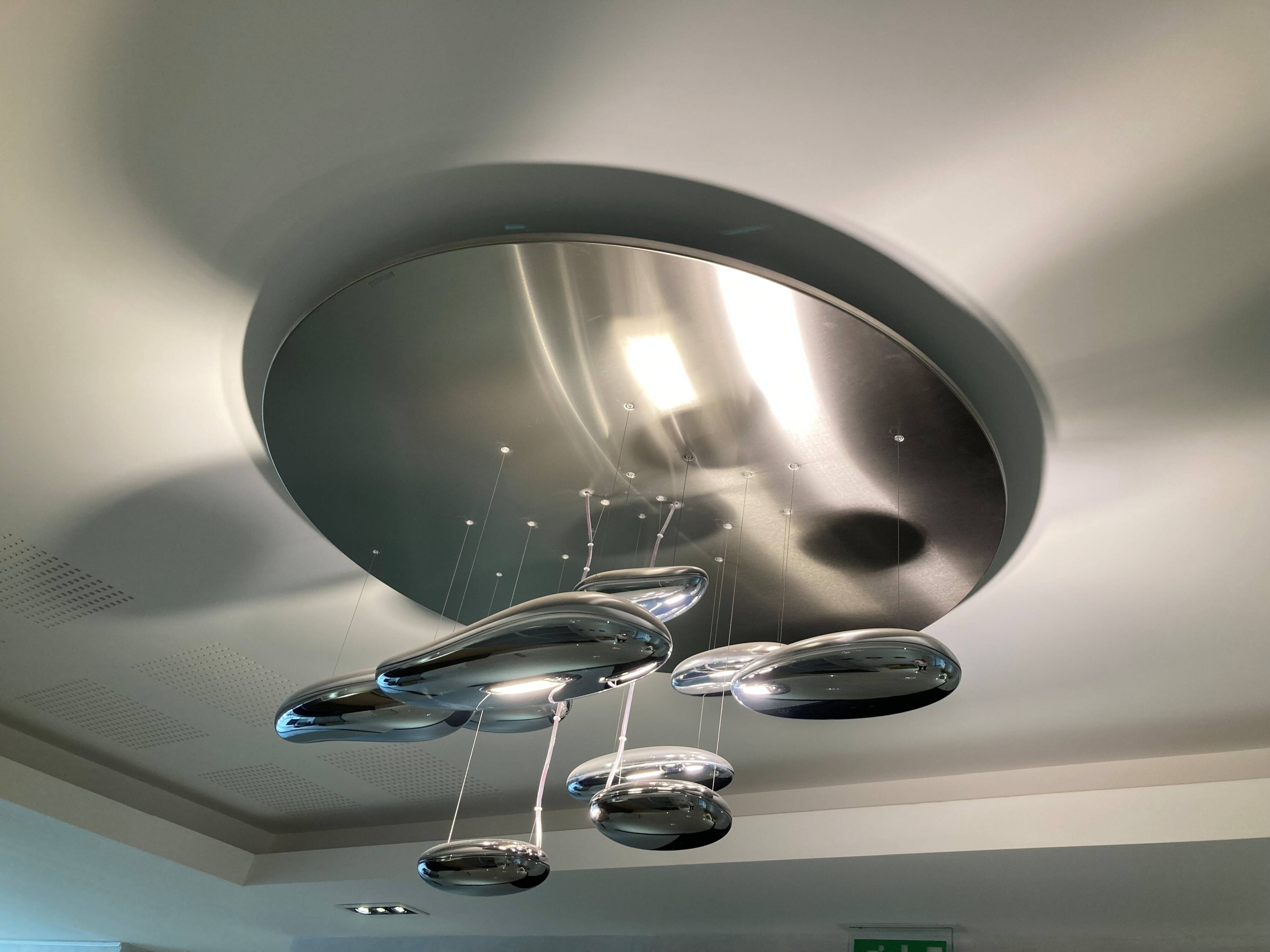 Artemide Mercury metal ceiling light